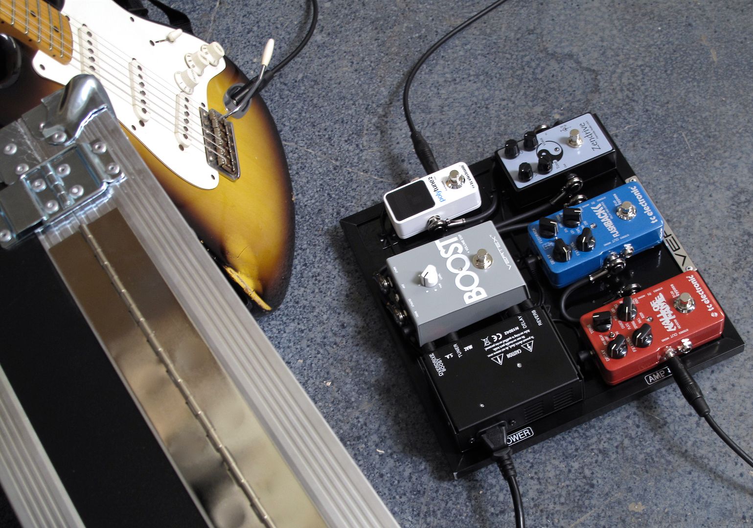 Robben Ford Travel Pedalboard